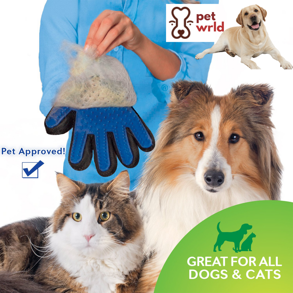 Pet WRLD Deshedding Glove