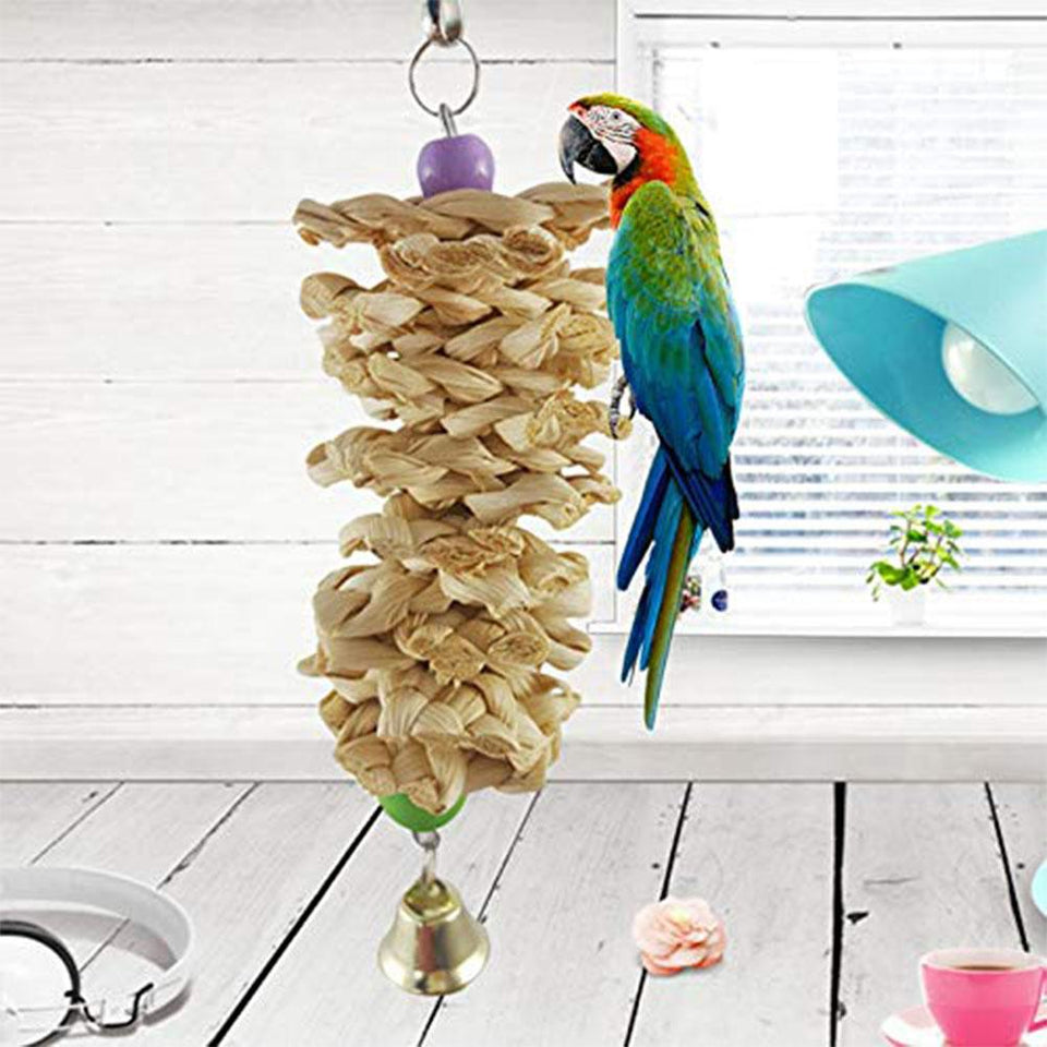 Wooden Parakeet Chew Toy