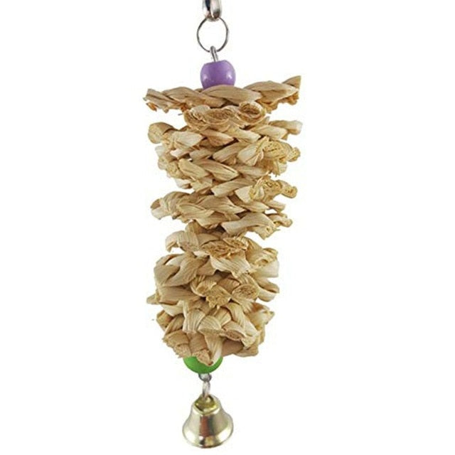 Wooden Parakeet Chew Toy
